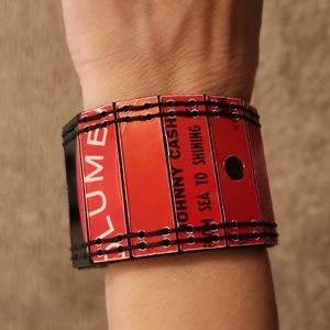 BRBC Johnny Cash Vinyl Record leather Cuff
